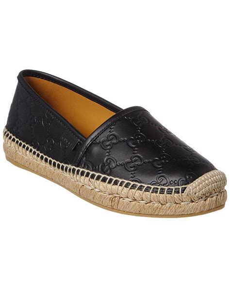 gucci espadrilles lion grid blue|net a porter gucci espadrilles.